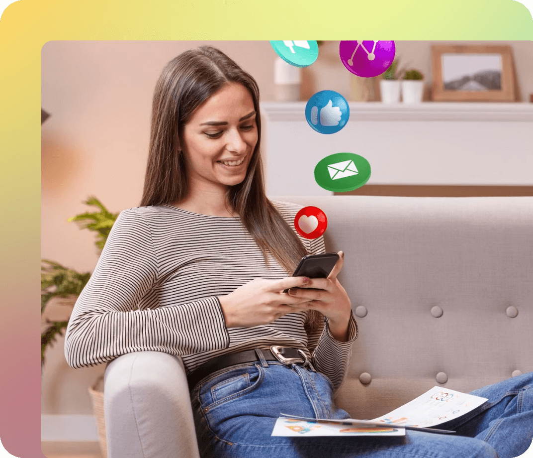 Create <span class='text-[#00D3B6]'>Engaging Comments and Shares</span>