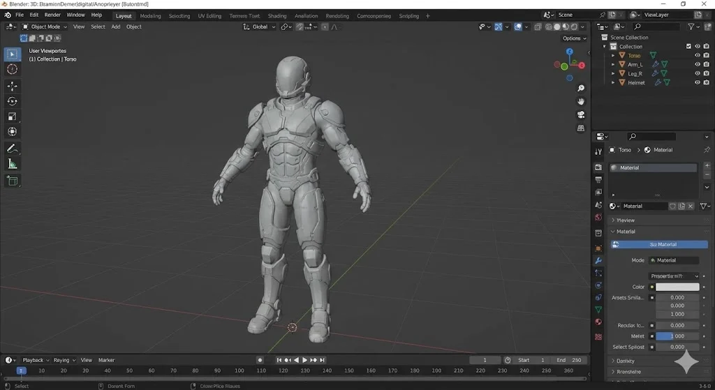 Real-world knowledge output: action figure