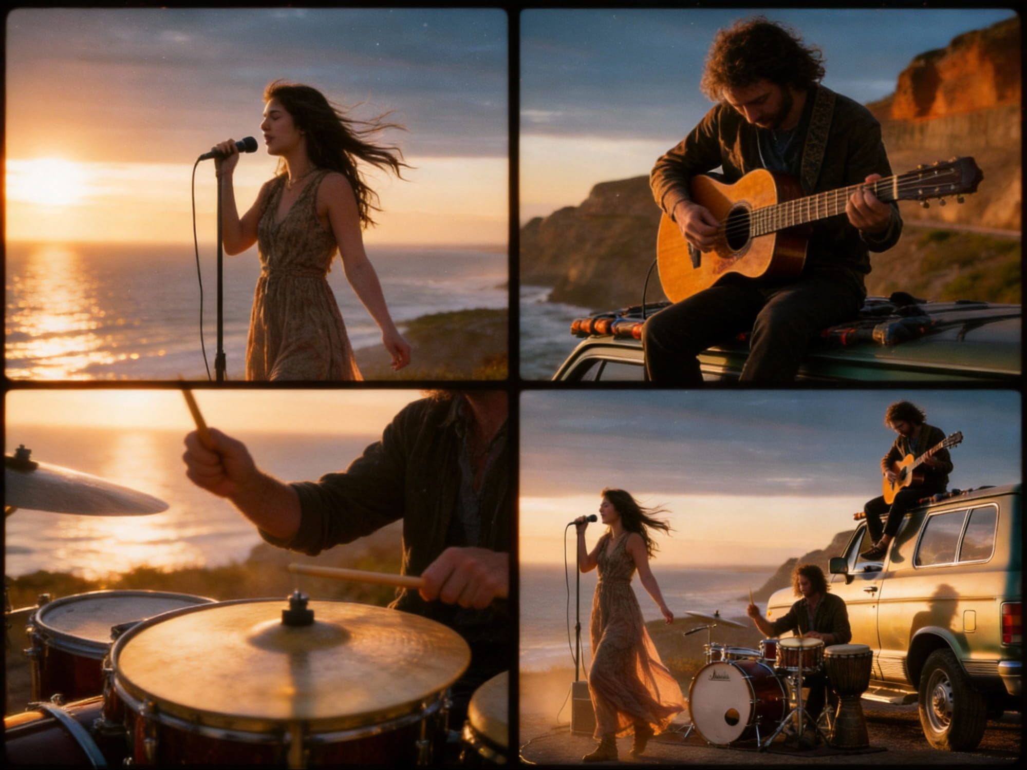 Image input of audio generation example 1