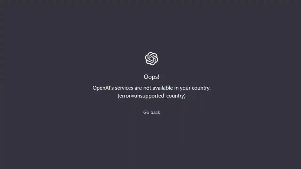 ChatGPTあなたの国では利用できませんか?