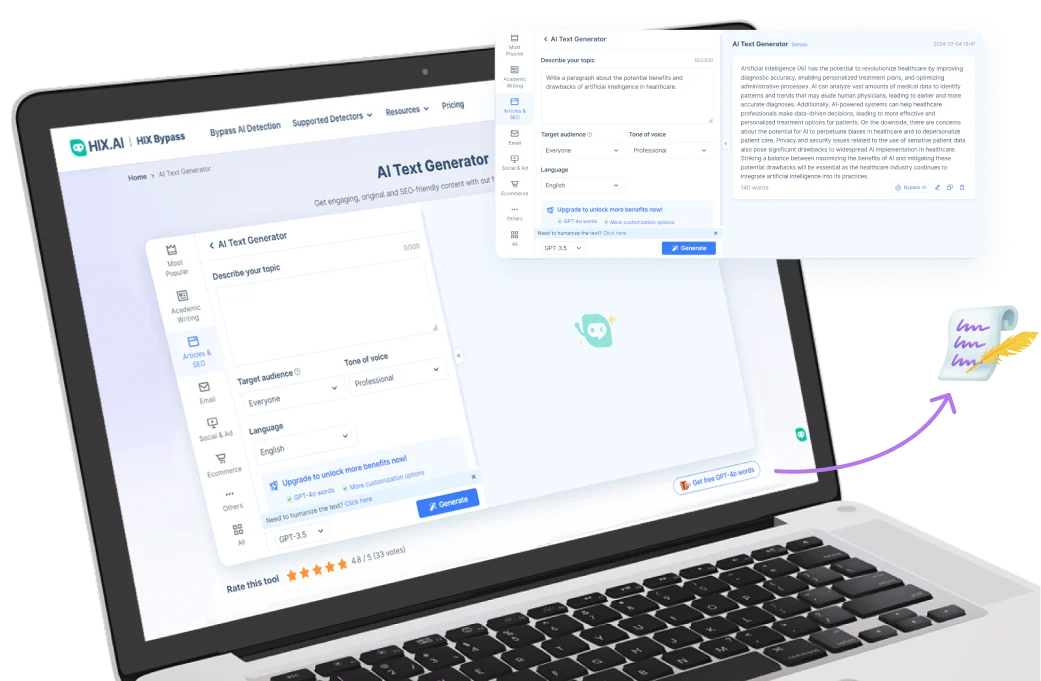 Generate AI Text Customized Your Ways