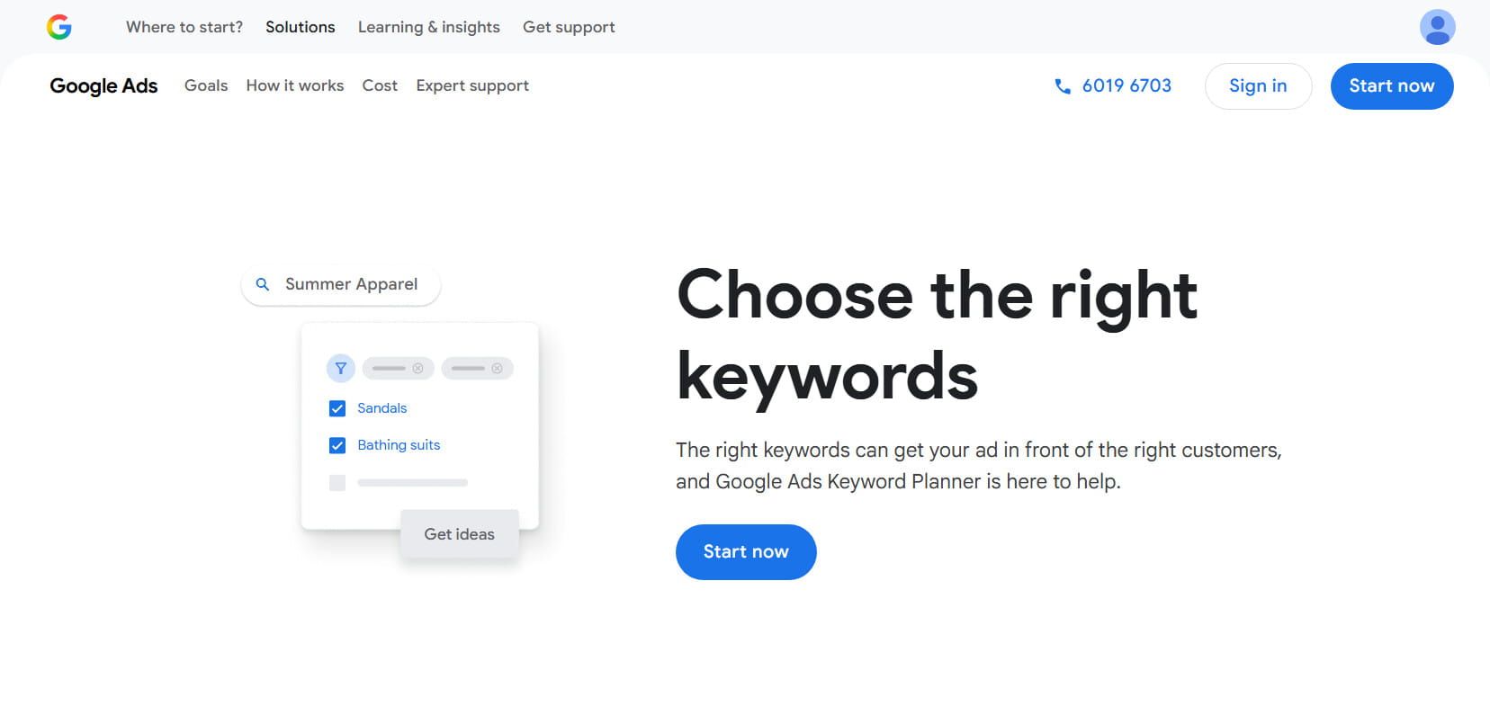 Google Keyword Planner