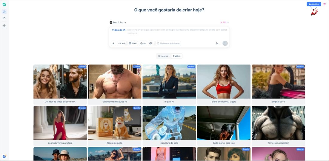 HIX AI Gerador de vídeo com IA grátis