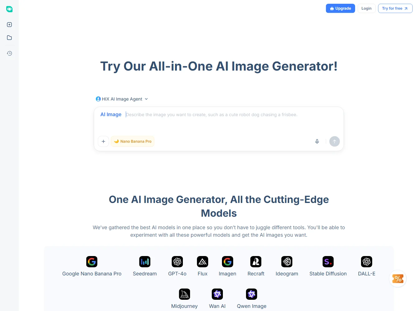HIX AI Image Generator
