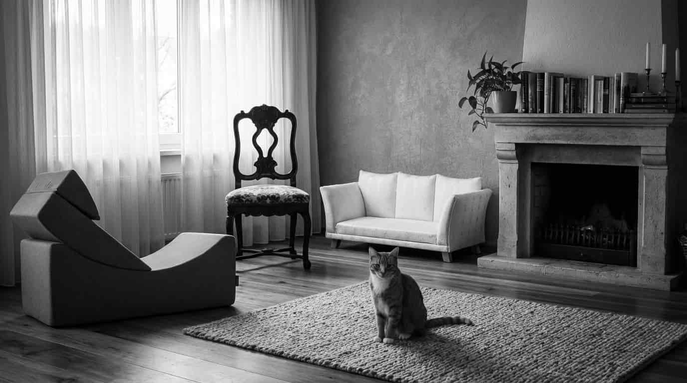 Multi-image fusion output: interior scene