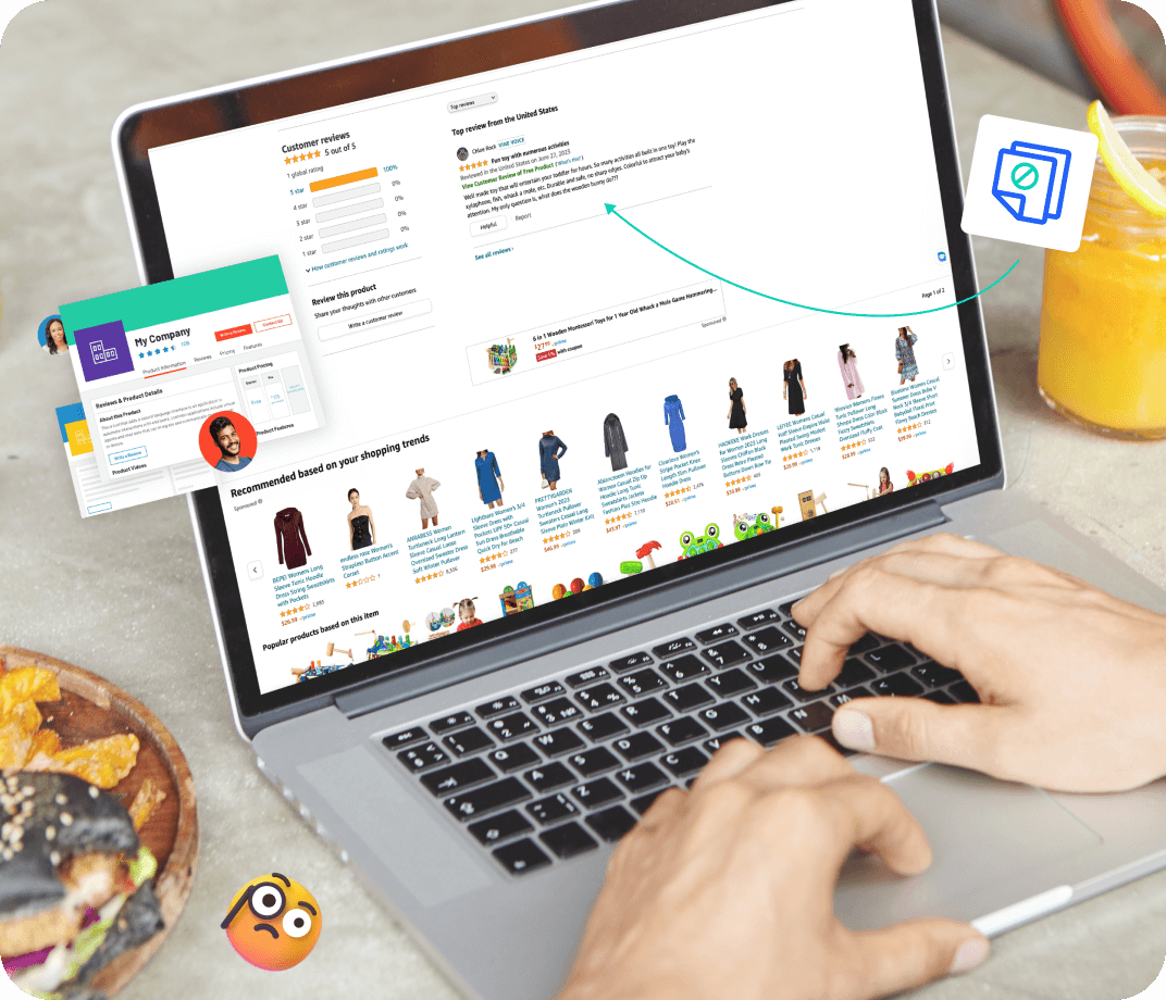 <span class='text-[#00D3B6]'>100% Plagiarism-free</span> Product Review Content