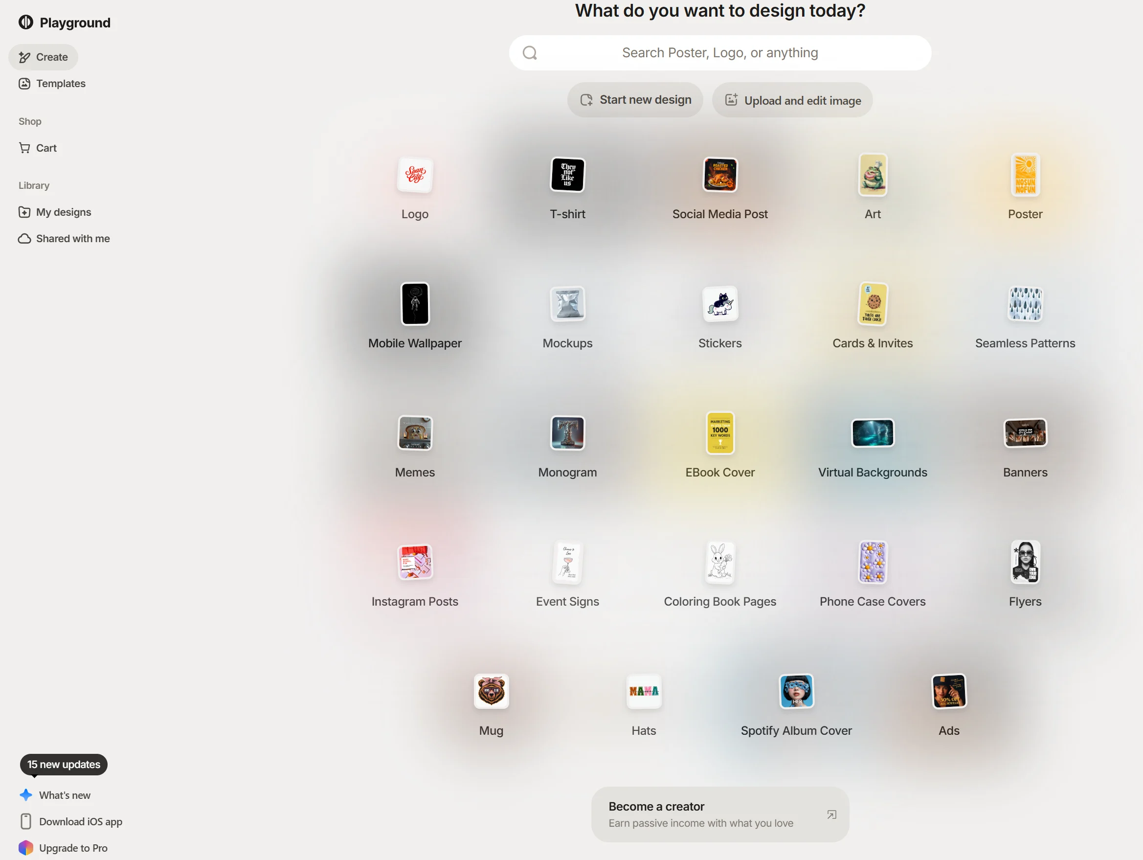 Playground イラスト自動生成サイト