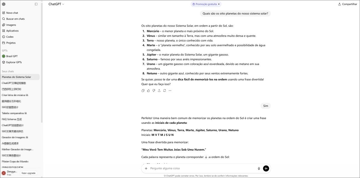 Uso prático do ChatGPT
