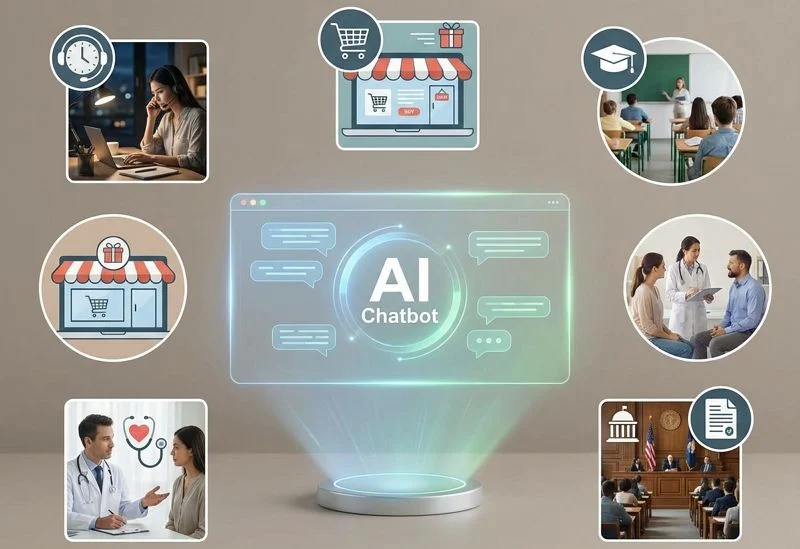 Chatbot IA do mundo real