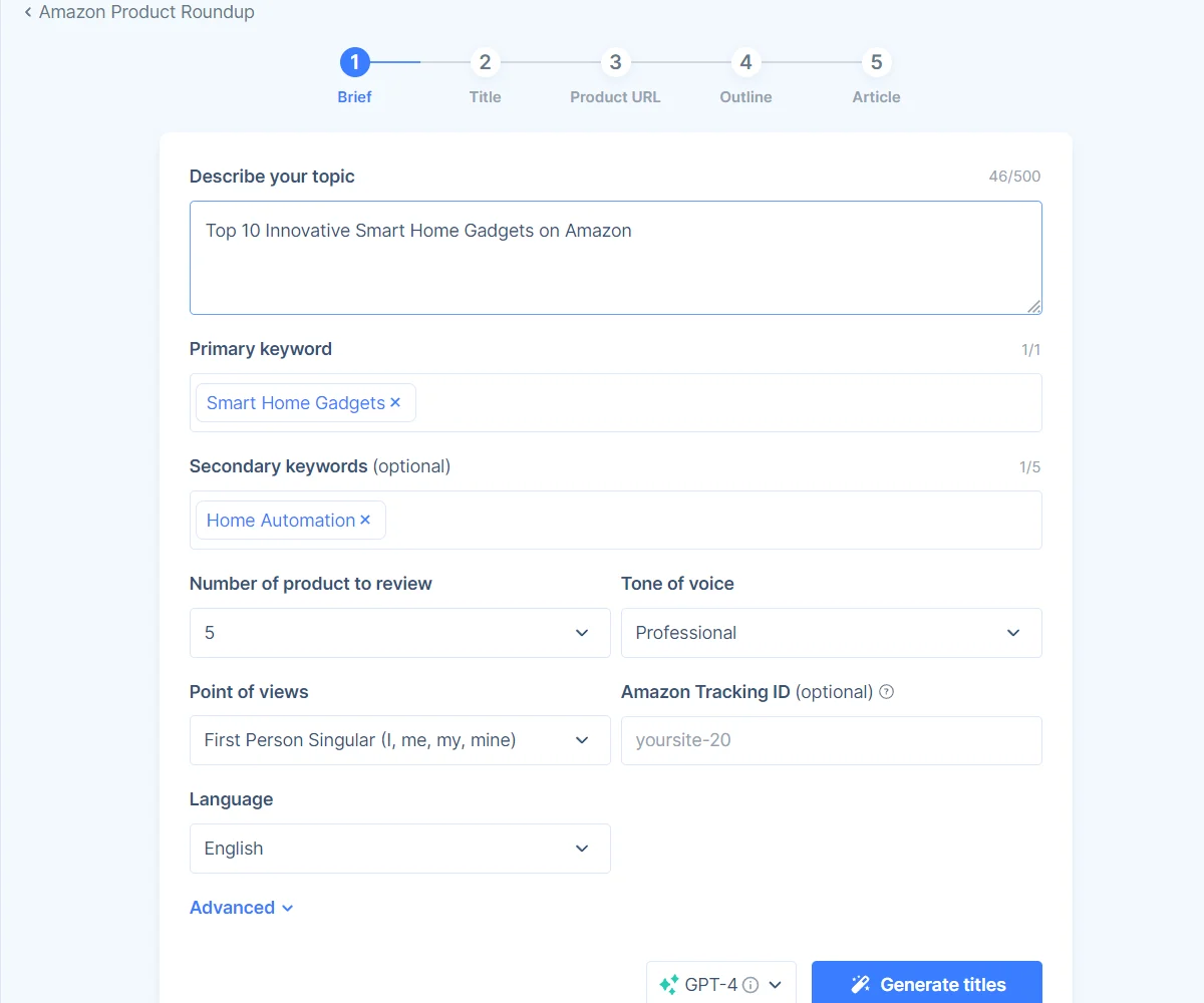 Write an Amazon Product Roundup <span class='text-[#00D3B6]'>With 5 Simple Steps</span>